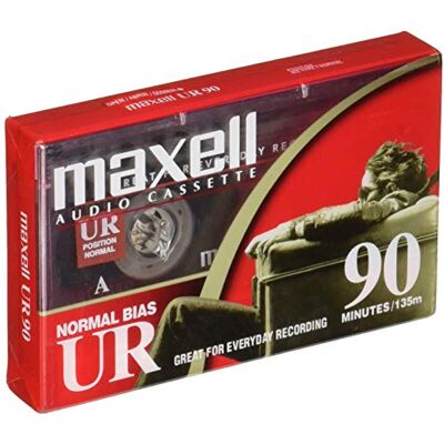 Maxell Cassette de Dictado y Audio, sesgo Normal, 90 Minutos Maxell Cassette de Dictado y Audio, sesgo Normal, 90 Minutos