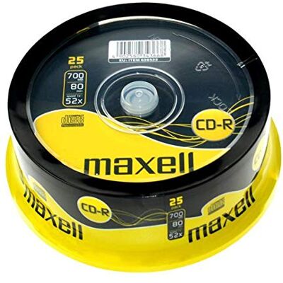 Maxell MAX-CRD19S2 CD-RW vírgenes Maxell MAX-CRD19S2 CD-RW vírgenes