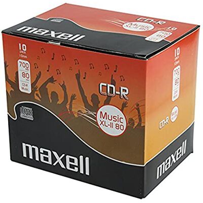 Maxell MAX-CRA80JC CD-RW vírgenes Maxell MAX-CRA80JC CD-RW vírgenes