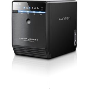 Fantec QB-35U31 Carcasa para 4 discos duros de 3.5″ HDD con USB 3.1 Fantec QB-35U31 Carcasa para 4 discos duros de 3.5″ HDD con USB 3.1