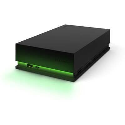 Seagate Game Drive Hub 8TB, Disco Duro Externa HDD, USB 3.2 Gen 1, Puertos USB-C y USB-A Dobles, certificada para Xbox, con iluminación LED Verde Xbox y Servicios Rescue (STKW8000402) Seagate Game Drive Hub 8TB, Disco Duro Externa HDD, USB 3.2 Gen 1, Puertos USB-C y USB-A Dobles, certificada para Xbox, con iluminación LED Verde Xbox y Servicios Rescue (STKW8000402)