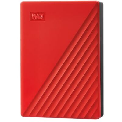 WD 6TB My Passport Disco Duro Externo Portátil, USB 3.2 Gen 1/USB 3.0, Copia de seguridad y protección con contraseña, Formateado para Windows, ChromeOS y MacOS, Rojo WD 6TB My Passport Disco Duro Externo Portátil, USB 3.2 Gen 1/USB 3.0, Copia de seguridad y protección con contraseña, Formateado para Windows, ChromeOS y MacOS, Rojo