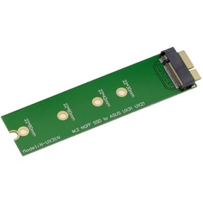 Kalea-Informatique Adaptador Ux21 Ux31 Ux51 - Adaptador para Asus Zenbook M.2 NGFF B Clave SATA Kalea-Informatique Adaptador Ux21 Ux31 Ux51 - Adaptador para Asus Zenbook M.2 NGFF B Clave SATA