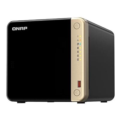 QNAP TS-464 (4G) NAS de 4 bahías (Intel® Celeron® N5095 Quad-Core Burst hasta 2,9 GHz, 2,5 GbE) 56 TB paquete con 4 unidades de 14 TB WD RED Plus HDD QNAP TS-464 (4G) NAS de 4 bahías (Intel® Celeron® N5095 Quad-Core Burst hasta 2,9 GHz, 2,5 GbE) 56 TB paquete con 4 unidades de 14 TB WD RED Plus HDD