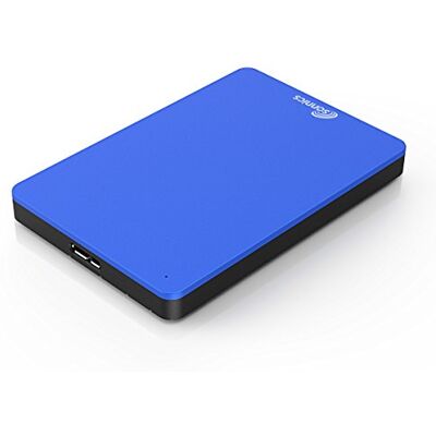 Sonnics 500GB Azul Disco Duro Externo portátil de Velocidad de Transferencia ultrarrápida USB 3.0 para PC Windows, Apple Mac, Smart TV, Xbox One y PS4 Sonnics 500GB Azul Disco Duro Externo portátil de Velocidad de Transferencia ultrarrápida USB 3.0 para PC Windows, Apple Mac, Smart TV, Xbox One y PS4