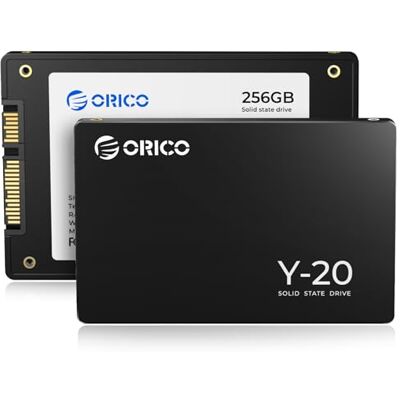 ORICO 256GB SSD SATA III 6Gb/s 2.5" SSD Interno, Velocidad de Lectura de hasta 500 MB/s, Compatible con Computadora Portátil y de Escritorio- Y20 ORICO 256GB SSD SATA III 6Gb/s 2.5" SSD Interno, Velocidad de Lectura de hasta 500 MB/s, Compatible con Computadora Portátil y de Escritorio- Y20