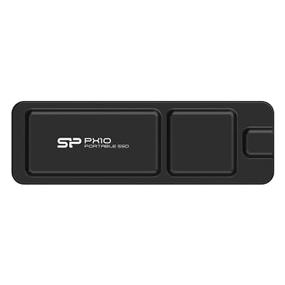Silicon Power 2TB PX10 USB-C 3.2 Gen 2x2 SSD portátil (negro) Silicon Power 2TB PX10 USB-C 3.2 Gen 2x2 SSD portátil (negro)