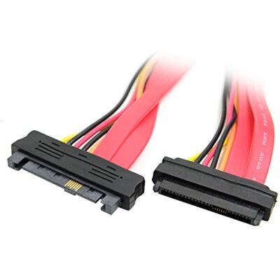 chenyang SAS-Disco Duro SFF-8482 SAS Cable, 29-pin, Conector a Conector, Cable de Extensión, 0,5 m chenyang SAS-Disco Duro SFF-8482 SAS Cable, 29-pin, Conector a Conector, Cable de Extensión, 0,5 m