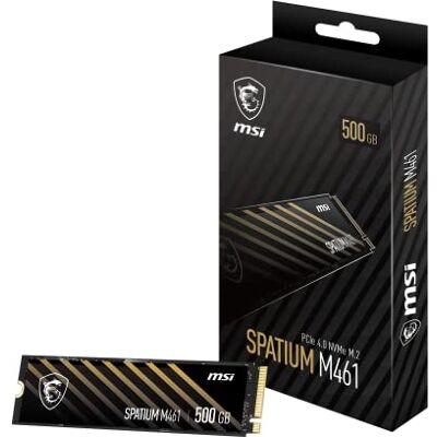 MSI SPATIUM M461 PCIe 4.0 NVMe M.2 500GB MSI SPATIUM M461 PCIe 4.0 NVMe M.2 500GB