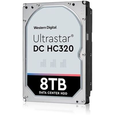 HGST Ultrastar DC HC320 HUS728T8TAL5204 Disco duro interno de 8 TB 3.5, SAS HGST Ultrastar DC HC320 HUS728T8TAL5204 Disco duro interno de 8 TB 3.5, SAS