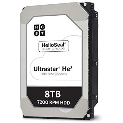 HGST Ultrastar HE8 HUH728080ALE600 Disco Duro (8 TB, SATA, 6 GB/s, caché de 128 MB, 24 x 7, 8,9 cm, 3,5") HGST Ultrastar HE8 HUH728080ALE600 Disco Duro (8 TB, SATA, 6 GB/s, caché de 128 MB, 24 x 7, 8,9 cm, 3,5")