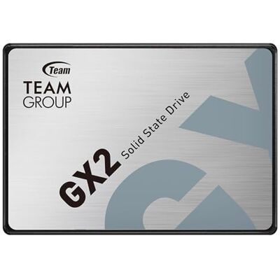 TEAMGROUP Team Group T253X2002T0C101 SSD GX2 Serie Unidad de Estado sólido Interna 2TB Disco SSD SATA III 6.0 GB/s 2000GB Lectura 530MB/s Escritura 510MB/s TEAMGROUP Team Group T253X2002T0C101 SSD GX2 Serie Unidad de Estado sólido Interna 2TB Disco SSD SATA III 6.0 GB/s 2000GB Lectura 530MB/s Escritura 510MB/s