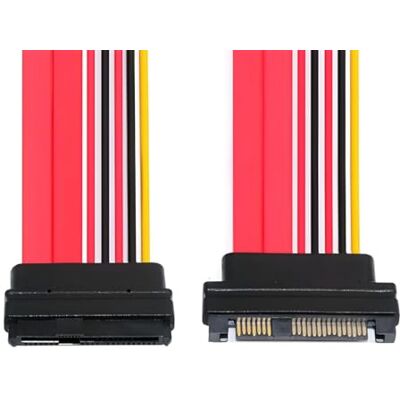 chenyang CY Disco duro SAS SFF-8482 (29 pines macho a hembra, cable de extensión de 0,5 m) chenyang CY Disco duro SAS SFF-8482 (29 pines macho a hembra, cable de extensión de 0,5 m)
