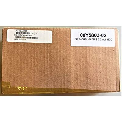 Lenovo Hard Drive 900 GB SAS * * NEW Retail * *, 00y5803 (* * NEW Retail * *) Lenovo Hard Drive 900 GB SAS * * NEW Retail * *, 00y5803 (* * NEW Retail * *)