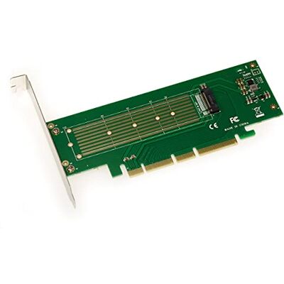 KALEA-INFORMATIQUE Tarjeta controladora M2 PCIe 3.0 x4 x8 x16 para SSD M.2 NVMe M Key Compatible 2230 2242 2260 2280 22110 KALEA-INFORMATIQUE Tarjeta controladora M2 PCIe 3.0 x4 x8 x16 para SSD M.2 NVMe M Key Compatible 2230 2242 2260 2280 22110
