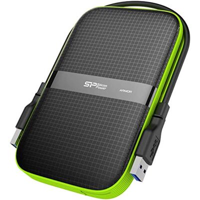 Silicon Power Armor A60 Disco Duro Externo 5 GB, 2.5", 3.0 (3.1 Gen 1), Negro, Verde) Silicon Power Armor A60 Disco Duro Externo 5 GB, 2.5", 3.0 (3.1 Gen 1), Negro, Verde)