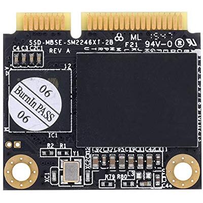 Kingspec MiniPCIe mSATA medio tamaño SSD 128GB 3*2.5cm para placa base industrial Kingspec MiniPCIe mSATA medio tamaño SSD 128GB 3*2.5cm para placa base industrial