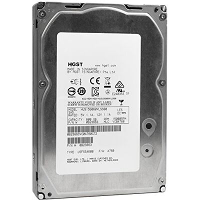 HGST Ultrastar 15K600, 600GB Disco Duro (600GB Ultrastar, Serial Attached SCSI (SAS), 600 GB, 8,89 cm (3.5"), 16,6W, 10,7W, 5-55 °C) HGST Ultrastar 15K600, 600GB Disco Duro (600GB Ultrastar, Serial Attached SCSI (SAS), 600 GB, 8,89 cm (3.5"), 16,6W, 10,7W, 5-55 °C)