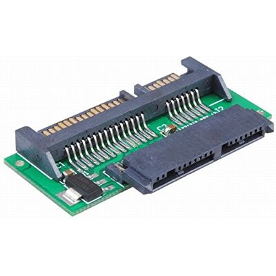 Desconocido 1.8" Micro SATA to 7+15 22Pin 2.5 Inch SATA Adapter Converter Card Fit in 2 5" Hard Disk Drive Desconocido 1.8" Micro SATA to 7+15 22Pin 2.5 Inch SATA Adapter Converter Card Fit in 2 5" Hard Disk Drive