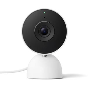 Google Nest CAM Indoor (con Cable, 3.ª Gen.) Cámara de Seguridad de Interior con vídeo 2K Funciona con Home Nieve Google Nest CAM Indoor (con Cable, 3.ª Gen.) Cámara de Seguridad de Interior con vídeo 2K Funciona con Home Nieve