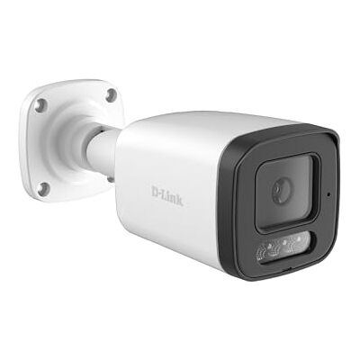 D-Link Cámara Bullet Exterior 2 Megapíxeles H.265, Cámara de Seguridad IP 1080p con Detección de Personas, Micrófono Integrado, Smart IR hasta 30 m, microSD hasta 1 TB, IP66, PoE o 12V DC D-Link Cámara Bullet Exterior 2 Megapíxeles H.265, Cámara de Seguridad IP 1080p con Detección de Personas, Micrófono Integrado, Smart IR hasta 30 m, microSD hasta 1 TB, IP66, PoE o 12V DC