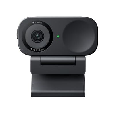 Insta360 Link 2C Graphite Black, Cámara Web 4K para PC Mac, Sensor 1/2", videollamadas y Juegos, cancelación de Ruido con IA, Enfoque automático, Control por Gestos para Streams, Standard Pack Insta360 Link 2C Graphite Black, Cámara Web 4K para PC Mac, Sensor 1/2", videollamadas y Juegos, cancelación de Ruido con IA, Enfoque automático, Control por Gestos para Streams, Standard Pack