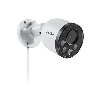 ZOSI 4MP Cámara de Vigilancia PoE IP Exterior, Cámara Adicional para 4MP/5MP/8MP(4K) Kit de Videovigilancia PoE, Detección de Persona, Visión Nocturna Clara ZOSI 4MP Cámara de Vigilancia PoE IP Exterior, Cámara Adicional para 4MP/5MP/8MP(4K) Kit de Videovigilancia PoE, Detección de Persona, Visión Nocturna Clara