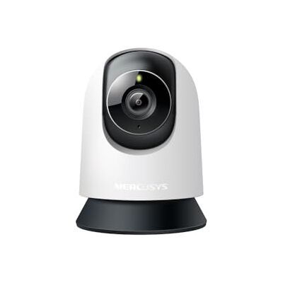 MERCUSYS MC210 Cámara Interior, 2K 3MP, cámara de Seguridad TP-Link, cámara para Mascotas, Monitor de bebé, detección Inteligente, visión Nocturna, Cobertura Completa, Audio de 2 vías, Control de MERCUSYS MC210 Cámara Interior, 2K 3MP, cámara de Seguridad TP-Link, cámara para Mascotas, Monitor de bebé, detección Inteligente, visión Nocturna, Cobertura Completa, Audio de 2 vías, Control de