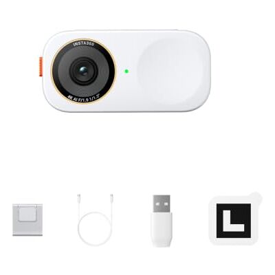 Insta360 Link 2C Pro Blanco Webcam 4K para PC/Mac Cámara PC, sensor 1/1,3”, rendimiento en baja luz, cancelación de ruido, compatible con plataformas de videollamadas Insta360 Link 2C Pro Blanco Webcam 4K para PC/Mac Cámara PC, sensor 1/1,3”, rendimiento en baja luz, cancelación de ruido, compatible con plataformas de videollamadas