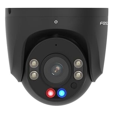Foscam W5EP Cámara PoE para Exteriores (IP66), Ultra HD 3K (5.0Mpxeles), WDR, ángulo de visión de 108°, visión Nocturna a Color + IR, Audio bidireccional, LED Integrado y Sirena de Alarma Foscam W5EP Cámara PoE para Exteriores (IP66), Ultra HD 3K (5.0Mpxeles), WDR, ángulo de visión de 108°, visión Nocturna a Color + IR, Audio bidireccional, LED Integrado y Sirena de Alarma