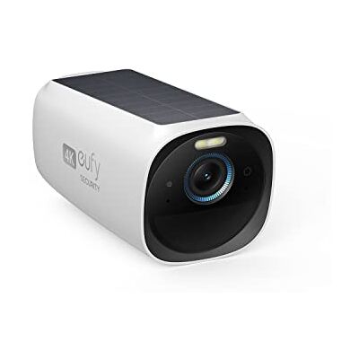 Eufy eufyCam 3 - Cámara de Seguridad 4K - Blanco / Negro - IP Exterior Eufy eufyCam 3 - Cámara de Seguridad 4K - Blanco / Negro - IP Exterior