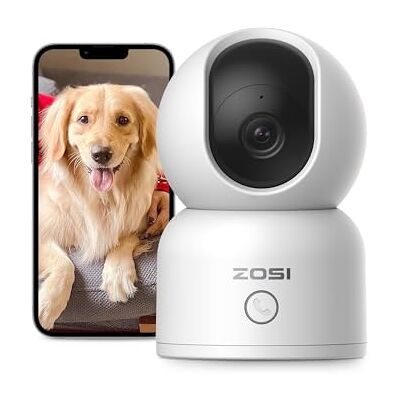 ZOSI C518 2K Cámara Vigilancia WiFi IP Interior Domicilio con Enchufe, 2,4G/5G WiFi, Pan 355° Tilt 108°, Detección y Seguimiento de Humano, Audio Bidireccional, Llamada con un Clic ZOSI C518 2K Cámara Vigilancia WiFi IP Interior Domicilio con Enchufe, 2,4G/5G WiFi, Pan 355° Tilt 108°, Detección y Seguimiento de Humano, Audio Bidireccional, Llamada con un Clic
