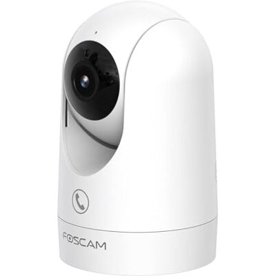 Foscam R8M Cámara de vigilancia Interior WiFi Doble Banda 4K 8MP giratoria y giratoria con detección de Radar y función de Seguimiento automático Foscam R8M Cámara de vigilancia Interior WiFi Doble Banda 4K 8MP giratoria y giratoria con detección de Radar y función de Seguimiento automático