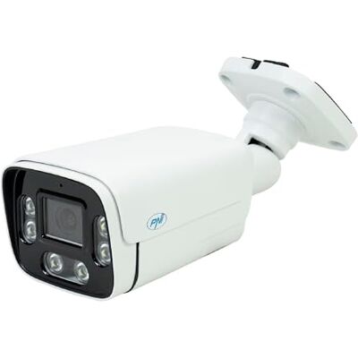 PNI IP740 Cámara de videovigilancia (4 MP, 6 ledes IR, IP66), Color Blanco PNI IP740 Cámara de videovigilancia (4 MP, 6 ledes IR, IP66), Color Blanco