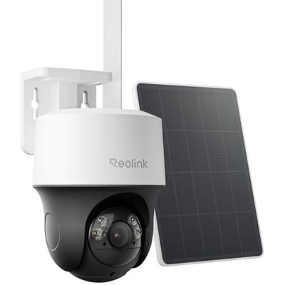 Reolink Cámara de Seguridad Exterior, Inalámbrica 4G LTE de 4MP, 360° PT Reolink Cámara de Seguridad Exterior, Inalámbrica 4G LTE de 4MP, 360° PT