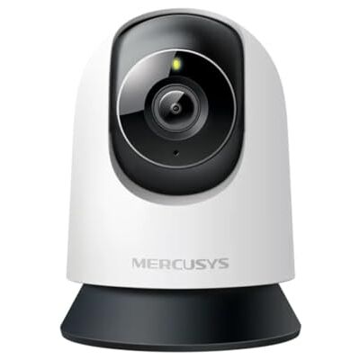 MERCUSYS MC210 Cámara Interior, 2K 3MP, cámara de Seguridad TP-Link, cámara para Mascotas, Monitor de bebé, detección Inteligente, visión Nocturna, Cobertura Completa, Audio de 2 vías, Control de MERCUSYS MC210 Cámara Interior, 2K 3MP, cámara de Seguridad TP-Link, cámara para Mascotas, Monitor de bebé, detección Inteligente, visión Nocturna, Cobertura Completa, Audio de 2 vías, Control de
