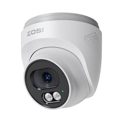 ZOSI C220 4MP Cámara Vigilancia Seguridad PoE Exterior/Interior, Detección de Persona/Vehículo y Alerta Instantánea, Visión Nocturna, Compatible Kit Grabador NVR PoE ZOSI C220 4MP Cámara Vigilancia Seguridad PoE Exterior/Interior, Detección de Persona/Vehículo y Alerta Instantánea, Visión Nocturna, Compatible Kit Grabador NVR PoE