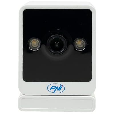 PNI Cámara de vigilancia IP744 de 4 MP con detección de Movimiento, Audio bidireccional, Ranura para microSD, Gran Angular PNI Cámara de vigilancia IP744 de 4 MP con detección de Movimiento, Audio bidireccional, Ranura para microSD, Gran Angular