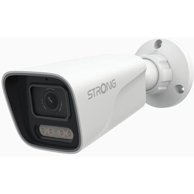 Strong Cámara Exterior 3K 5MP, Cámara Seguridad PoE con Detección Movimiento/Humana, Visión Nocturna Avanzada, Alertas de Vehículos, IP67 Impermeable, Micrófono, Grabación NVR/Cloud, Control por App Strong Cámara Exterior 3K 5MP, Cámara Seguridad PoE con Detección Movimiento/Humana, Visión Nocturna Avanzada, Alertas de Vehículos, IP67 Impermeable, Micrófono, Grabación NVR/Cloud, Control por App