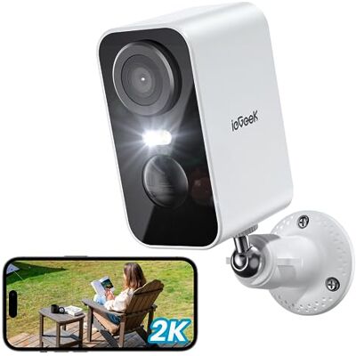 ieGeek 2K Camara Vigilancia WiFi Exterior/Interior sin Cables ieGeek 2K Camara Vigilancia WiFi Exterior/Interior sin Cables