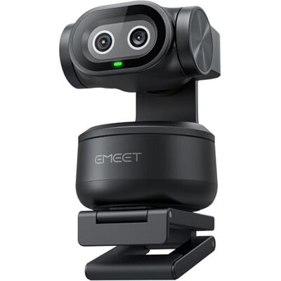 EMEET PIXY 2K Cámara PTZ IA Doble Lente, Seguimiento IA, Enfoque PDAF/IA 0.2s, Sensor 1/2.55'', 3 Micrófonos, Control de Gestos, Webcam 2K Streaming, Compatible con OBS/Twitch/Switch 2 EMEET PIXY 2K Cámara PTZ IA Doble Lente, Seguimiento IA, Enfoque PDAF/IA 0.2s, Sensor 1/2.55'', 3 Micrófonos, Control de Gestos, Webcam 2K Streaming, Compatible con OBS/Twitch/Switch 2