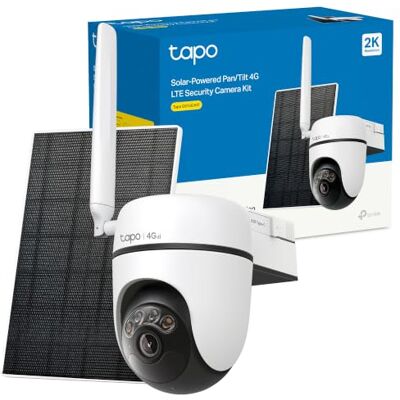 Tapo C615G Kit 4G LTE Solar Security Camera with Pan/Tilt 360°, Color Night Vision, AI Person/Vehicle/Pet Detection, Local and Cloud Storage Tapo C615G Kit 4G LTE Solar Security Camera with Pan/Tilt 360°, Color Night Vision, AI Person/Vehicle/Pet Detection, Local and Cloud Storage