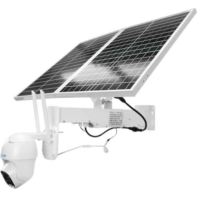 PNI Paquete de cámara de videovigilancia PTZ en Vivo IP60 con Panel Solar, 2 MP, gsm 4G y Bandera Adhesiva incluida PNI Paquete de cámara de videovigilancia PTZ en Vivo IP60 con Panel Solar, 2 MP, gsm 4G y Bandera Adhesiva incluida