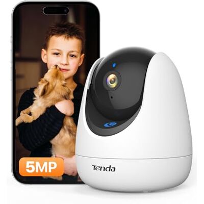 Tenda CP7 V2.0 Cámara WiFi Vigilancia Interior 5MP,Detección Humana, Llamada con un Solo Clic, Cámara de Seguridad Interior con Audio Bidireccional, Alexa, Camara Vigilancia para Bebé y Mascota Tenda CP7 V2.0 Cámara WiFi Vigilancia Interior 5MP,Detección Humana, Llamada con un Solo Clic, Cámara de Seguridad Interior con Audio Bidireccional, Alexa, Camara Vigilancia para Bebé y Mascota