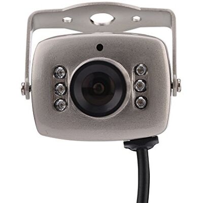 VBESTLIFE Mini CMOS Cámara de Seguridad de Visión Nocturna 6LED con Cable Cámara Exterior de Vídeo Digital Imagen Full HD PAL/NTSC para Casa,Supermercado,Hogar(PAL) VBESTLIFE Mini CMOS Cámara de Seguridad de Visión Nocturna 6LED con Cable Cámara Exterior de Vídeo Digital Imagen Full HD PAL/NTSC para Casa,Supermercado,Hogar(PAL)