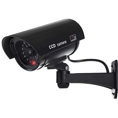 Maclean IR1100 Cámara de vigilancia simulada Color Negro (Negro) Maclean IR1100 Cámara de vigilancia simulada Color Negro (Negro)