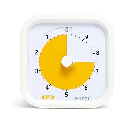 TIME TIMER 10 Minutes Mod Education Edition — Temporizador Visual con Software de Escritorio para Aprendizaje en el Aula de los niños, Temporizador de productividad, Herramienta de Estudio y TIME TIMER 10 Minutes Mod Education Edition — Temporizador Visual con Software de Escritorio para Aprendizaje en el Aula de los niños, Temporizador de productividad, Herramienta de Estudio y