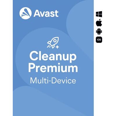 DEISATECH Avast Cleanup Premium 2026 Elimina los archivos no deseados y acelera el sistema operativo 10 Dispositivos 1 Año PC/Mac DEISATECH Avast Cleanup Premium 2026 Elimina los archivos no deseados y acelera el sistema operativo 10 Dispositivos 1 Año PC/Mac