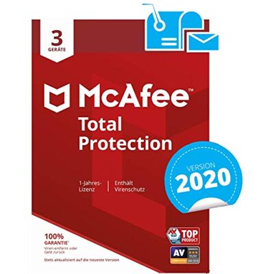 McAfee Total Protection 3 Dispositivos McAfee Total Protection 3 Dispositivos