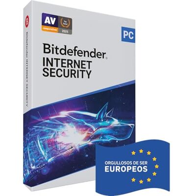 Bitdefender Internet Security 1 dispositivo 1 año PC Código de activación enviado por correo postal Bitdefender Internet Security 1 dispositivo 1 año PC Código de activación enviado por correo postal